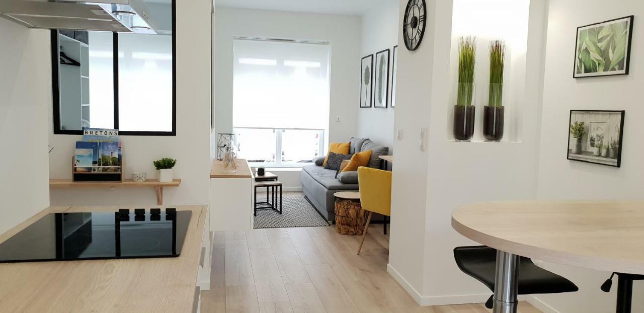 로리앙 Le P'Tit Atelier, Terrasse Privative 아파트 외부 사진